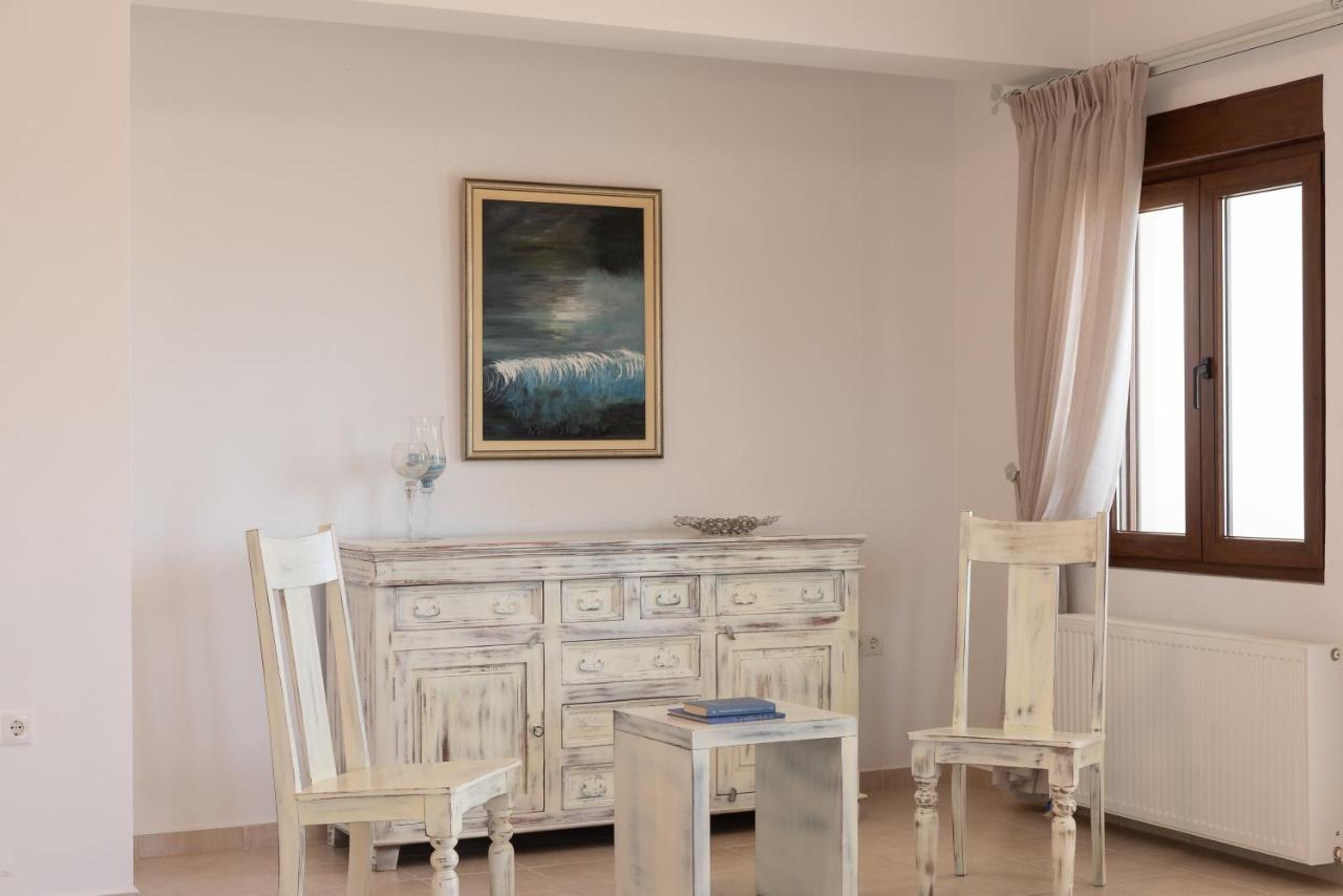 Loutra Family Villa Rousa In Rethymno With Pool, Bbq And Kids Area מראה חיצוני תמונה