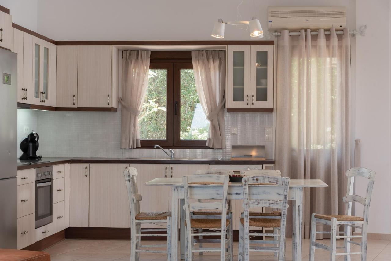Loutra Family Villa Rousa In Rethymno With Pool, Bbq And Kids Area מראה חיצוני תמונה
